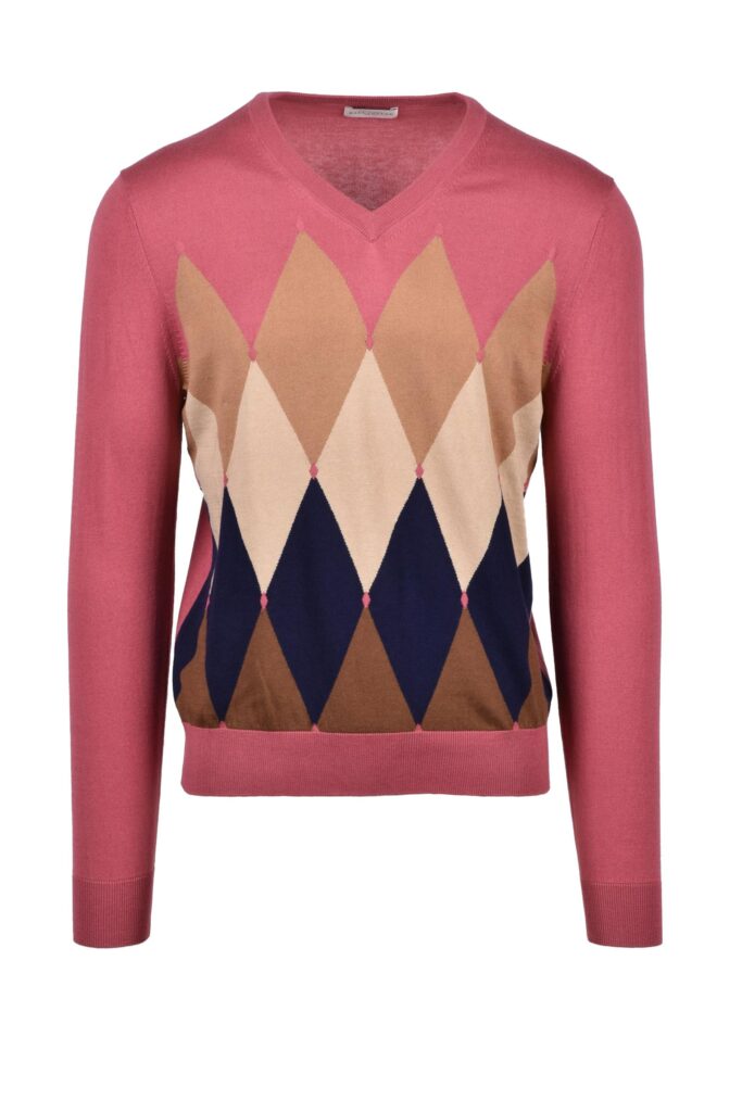 Maglia BALLANTYNE  ROSA – BEIGE