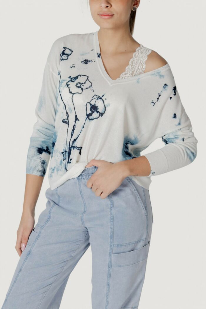 Maglia Desigual jers_helsinki Bianco