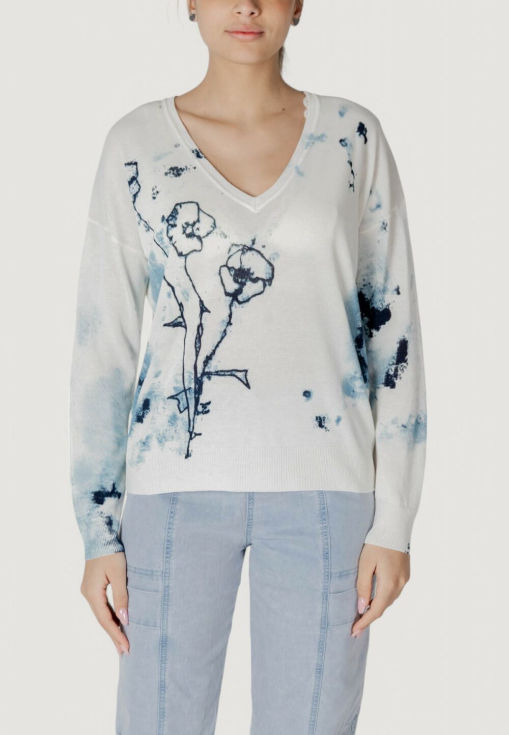 Maglia Desigual jers_helsinki Bianco - Foto 2