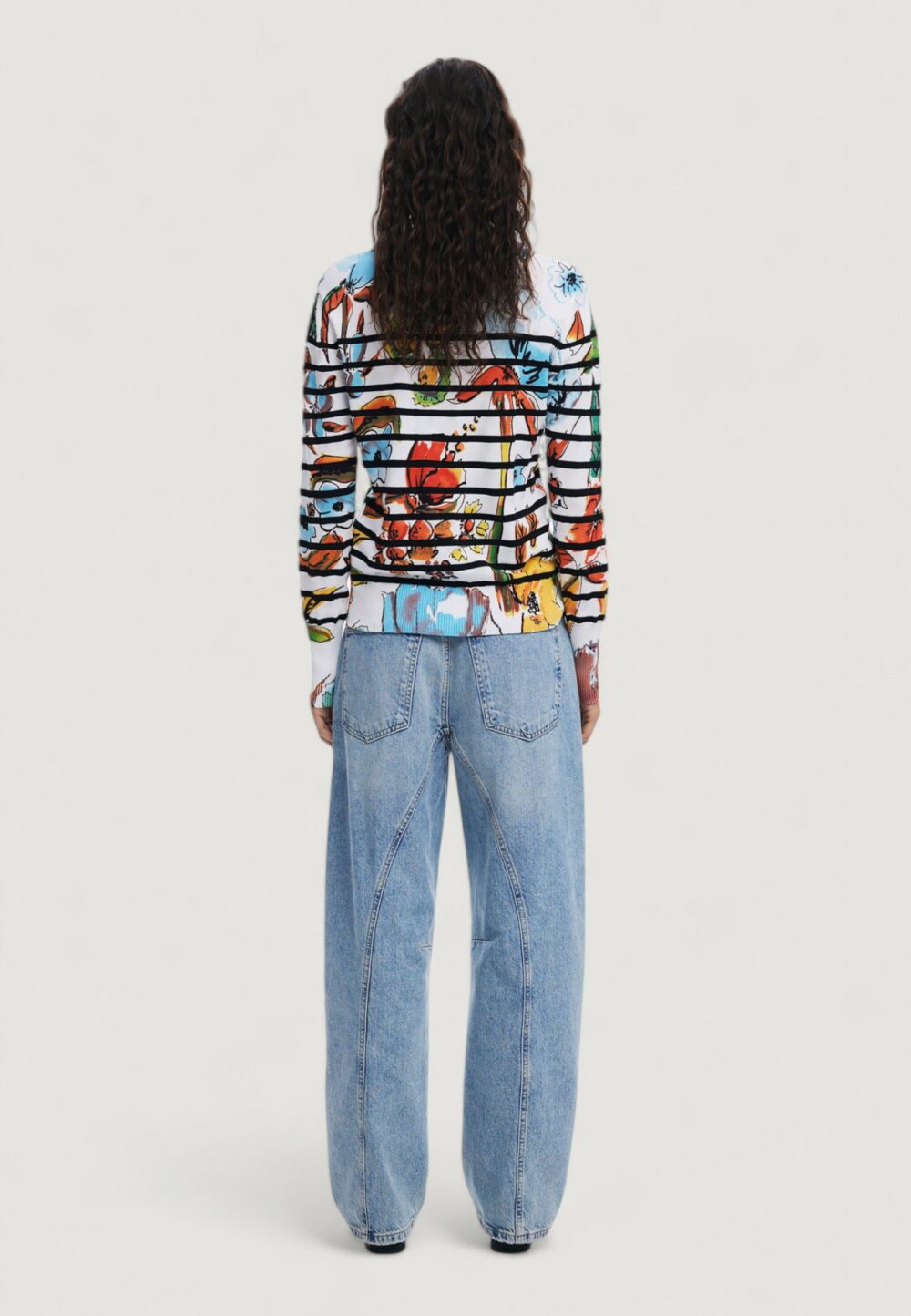 Maglia Desigual jers_leknes Bianco - Foto 4