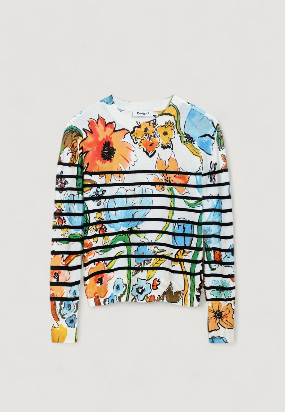 Maglia Desigual jers_leknes Bianco - Foto 2
