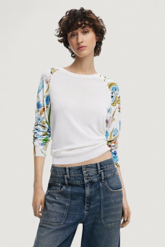 Maglia Desigual jers_randers Bianco