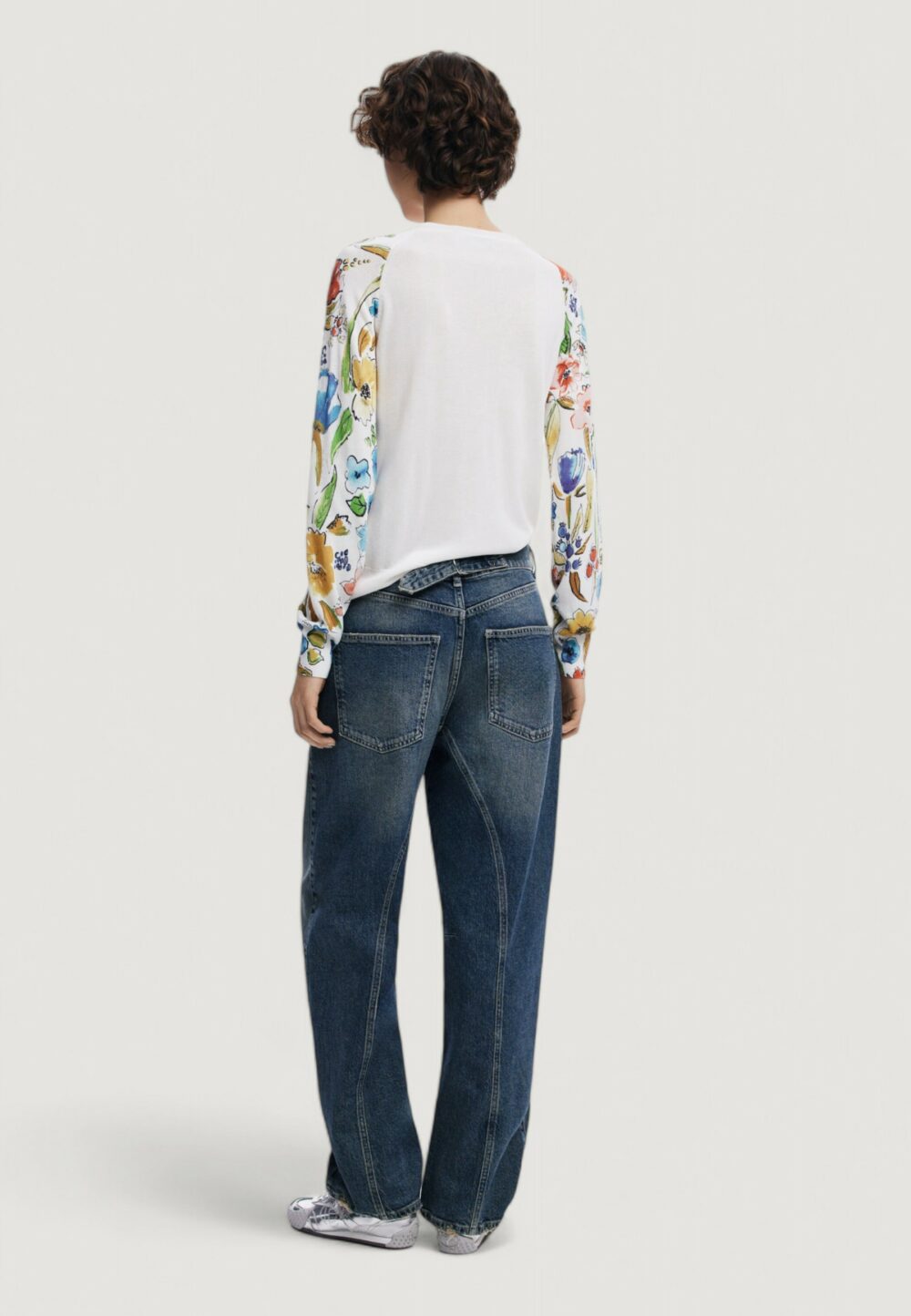 Maglia Desigual jers_randers Bianco - Foto 3