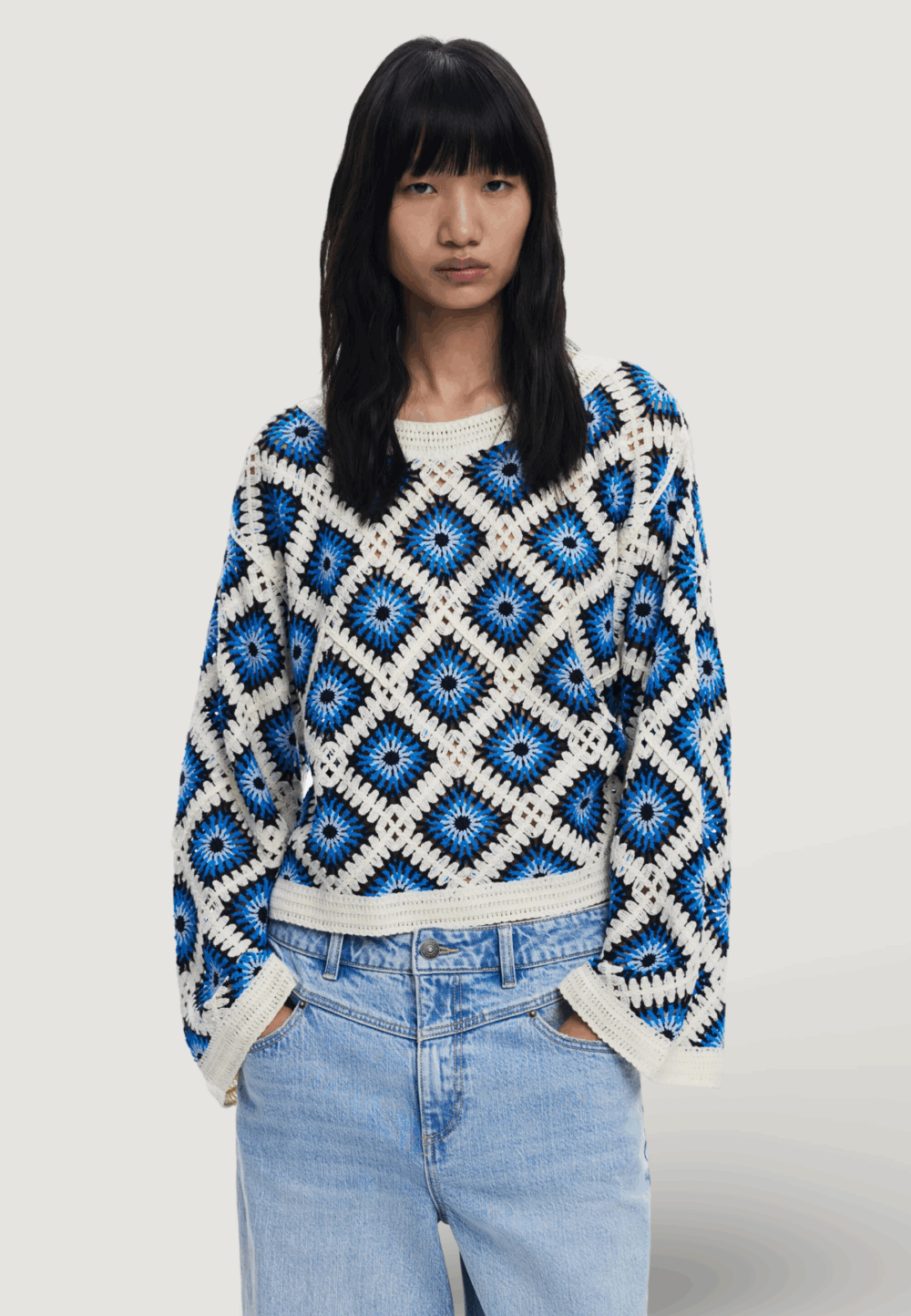 Maglia Desigual jers_demis Panna - Foto 1