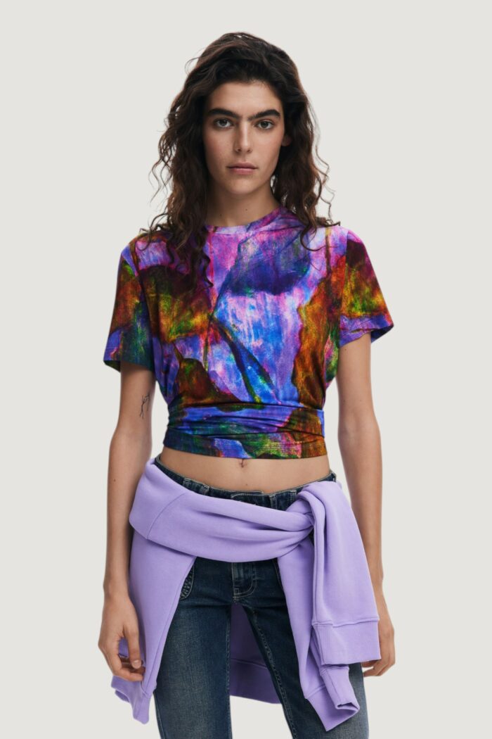 T-shirt Desigual ts_yellowstone Viola