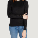Maglia Jacqueline de Yong jdymalou l/s o-neck button knt Nero - Foto 1