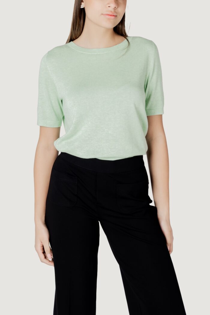 Maglia Street One ltd_qr_sweater half-sleeve Menta