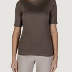T-shirt Street One lanea 30 cm sleev Terra - Fango - Foto 1