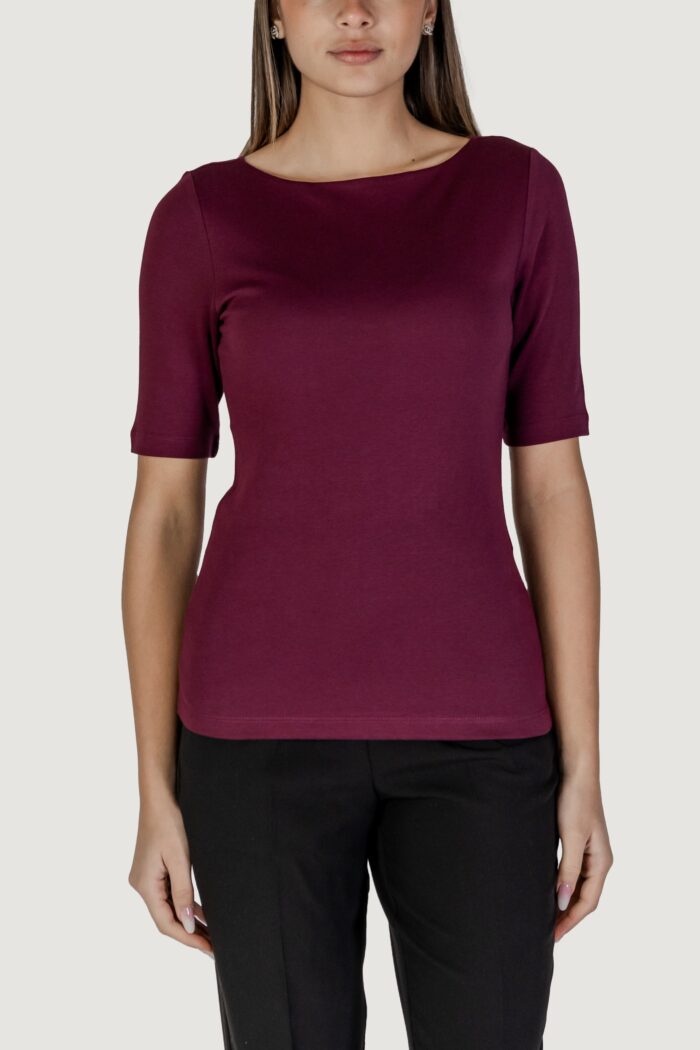 T-shirt Street One lanea 30 cm sleev Vinaccia