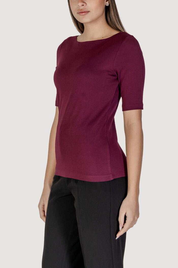 T-shirt Street One lanea 30 cm sleev Vinaccia