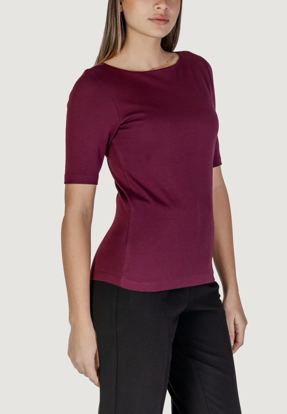 T-shirt Street One lanea 30 cm sleev Vinaccia - Foto 3