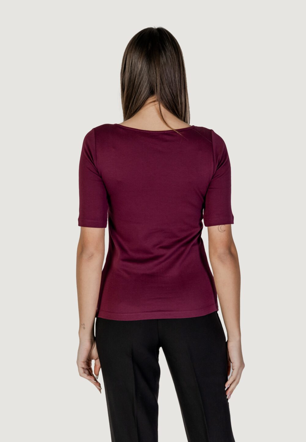 T-shirt Street One lanea 30 cm sleev Vinaccia - Foto 4