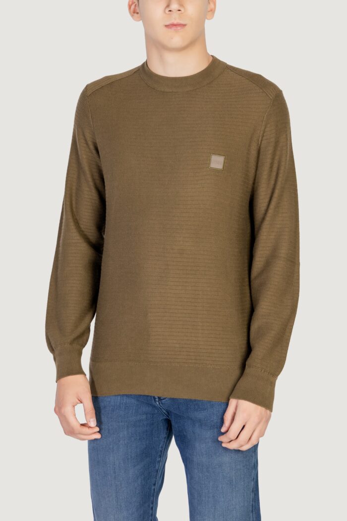 Maglione Boss anion_s 10265864 01 Verde