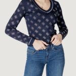Maglione Guess rosie 4g vn ls Blue scuro - Foto 1