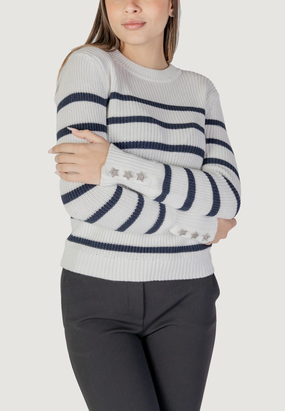 Maglione Morgan De Toi Bianco - Foto 1