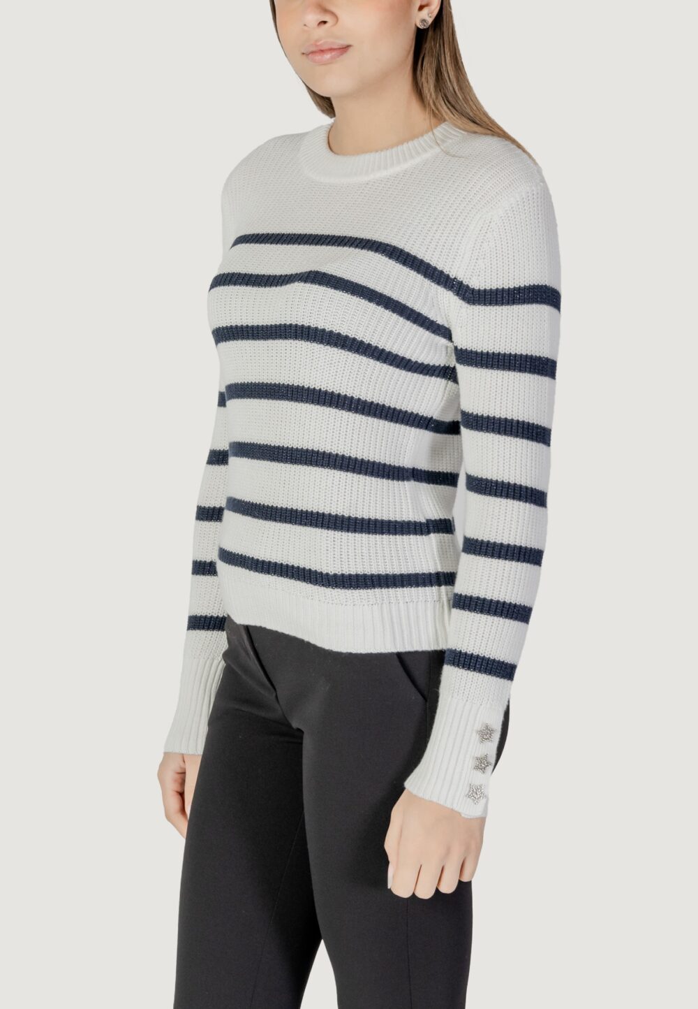 Maglione Morgan De Toi Bianco - Foto 2