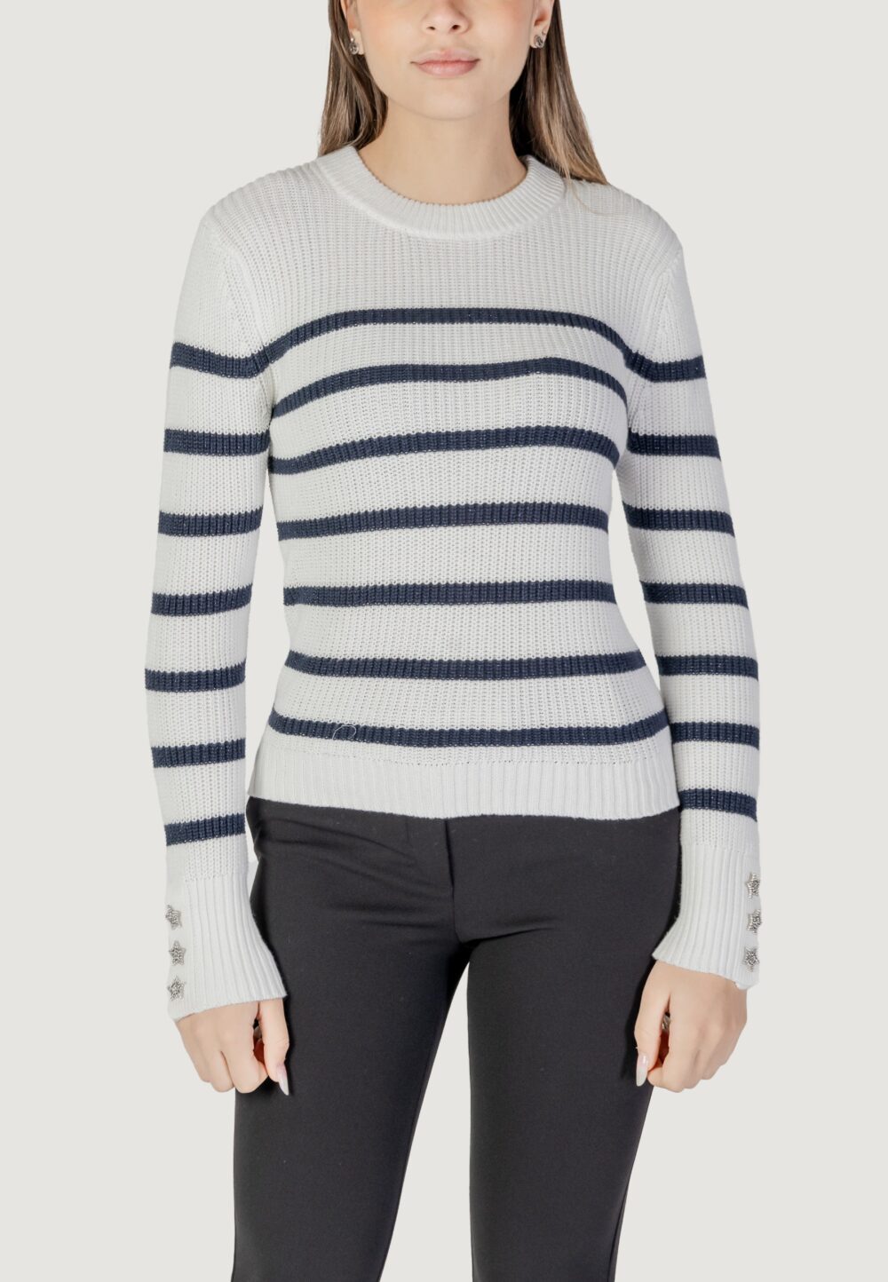Maglione Morgan De Toi Bianco - Foto 5