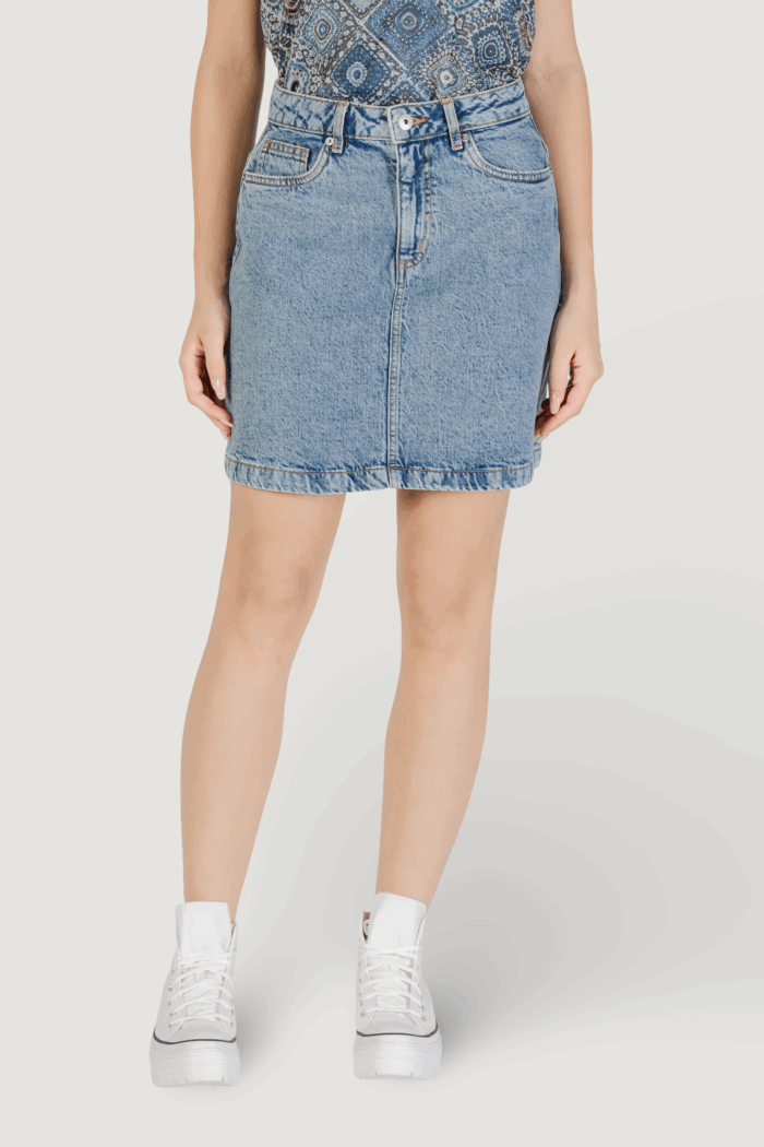 Minigonna ICHI ihaveny sk Denim chiaro