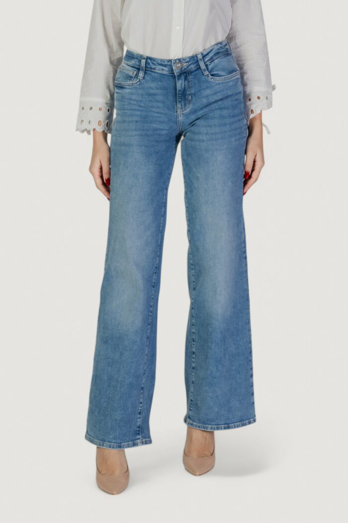 Jeans bootcut Guess sexy palazzo Denim chiaro