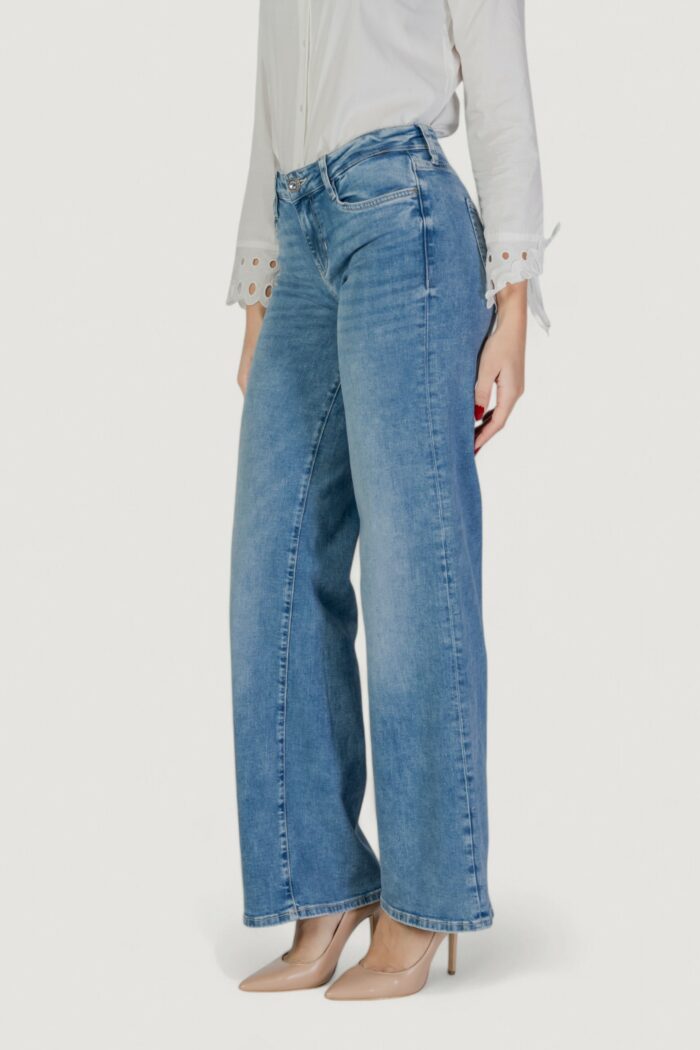 Jeans bootcut Guess sexy palazzo Denim chiaro