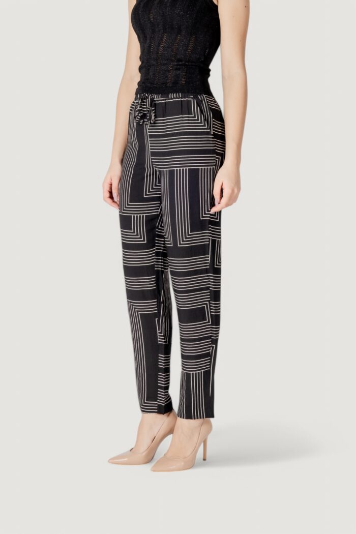 Pantaloni a palazzo Jacqueline de Yong jdypepper mw wvn dia Nero