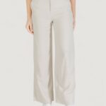 Pantaloni a palazzo Only onlcaro hw linen bl wide pant cc pnt Beige chiaro - Foto 1