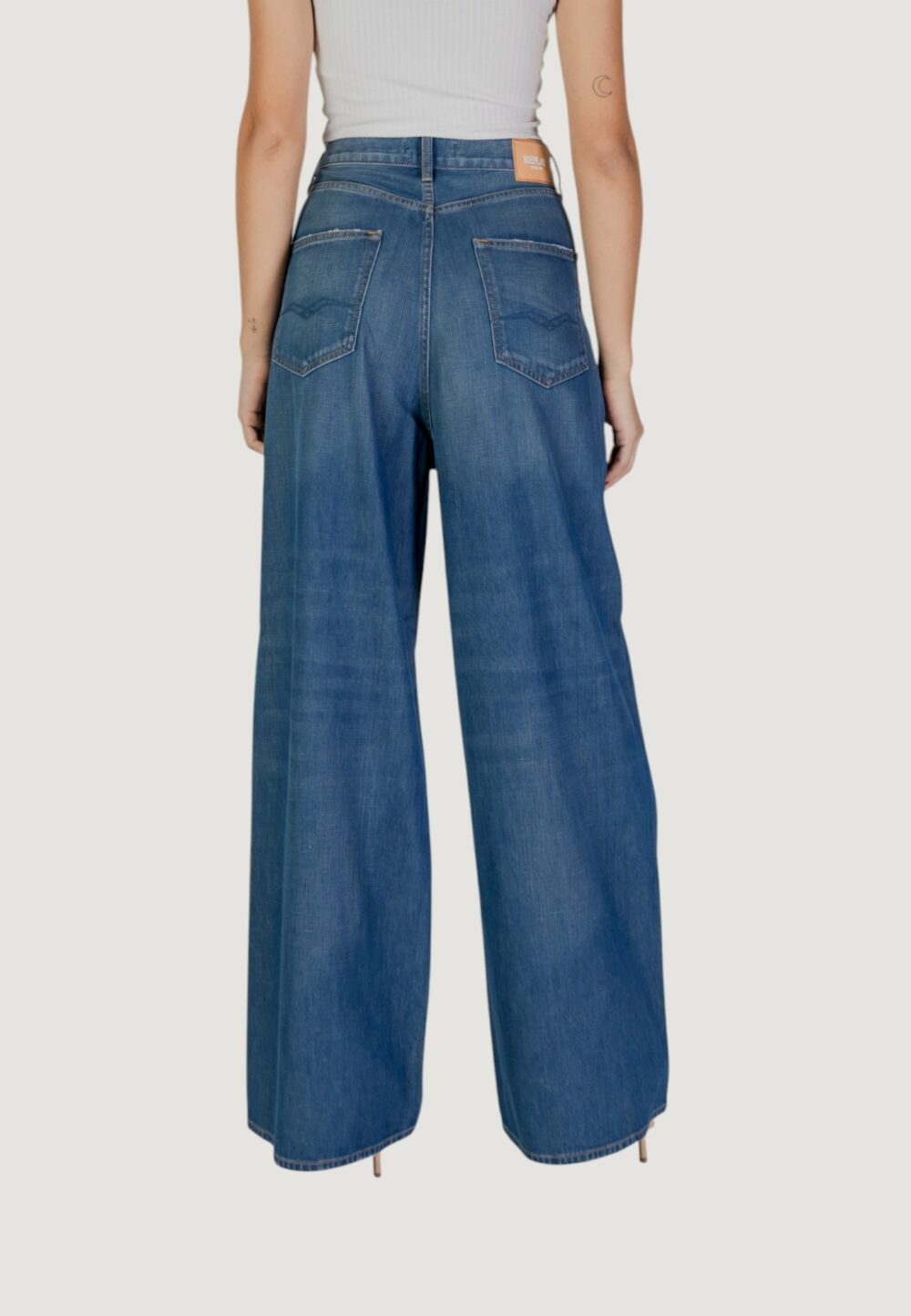 Jeans bootcut Replay Denim - Foto 5