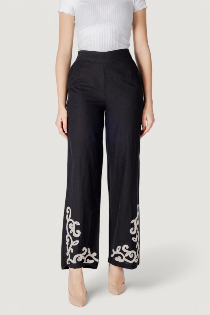 Pantaloni bootcut Vila Clothes vipolene hw Nero
