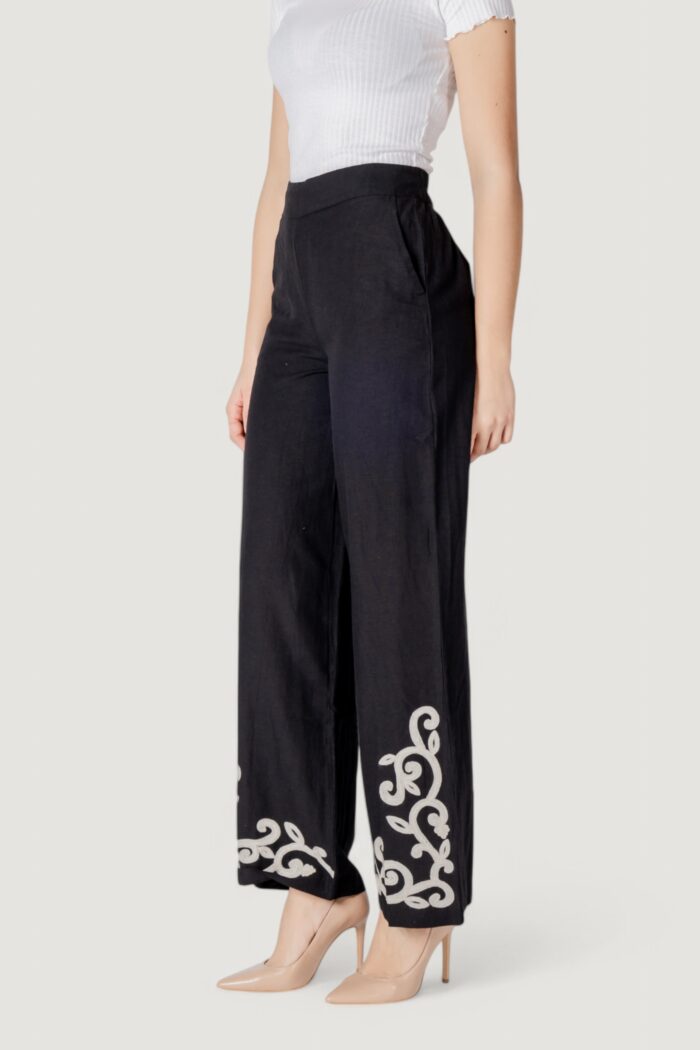 Pantaloni bootcut Vila Clothes vipolene hw Nero
