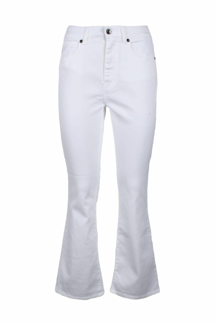 Pantaloni regular COSTUME NATIONAL CONTEMPORARY  Bianco