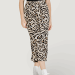 Pantaloni cropped ICHI ihmarrakech aop pa7 Beige - Foto 1