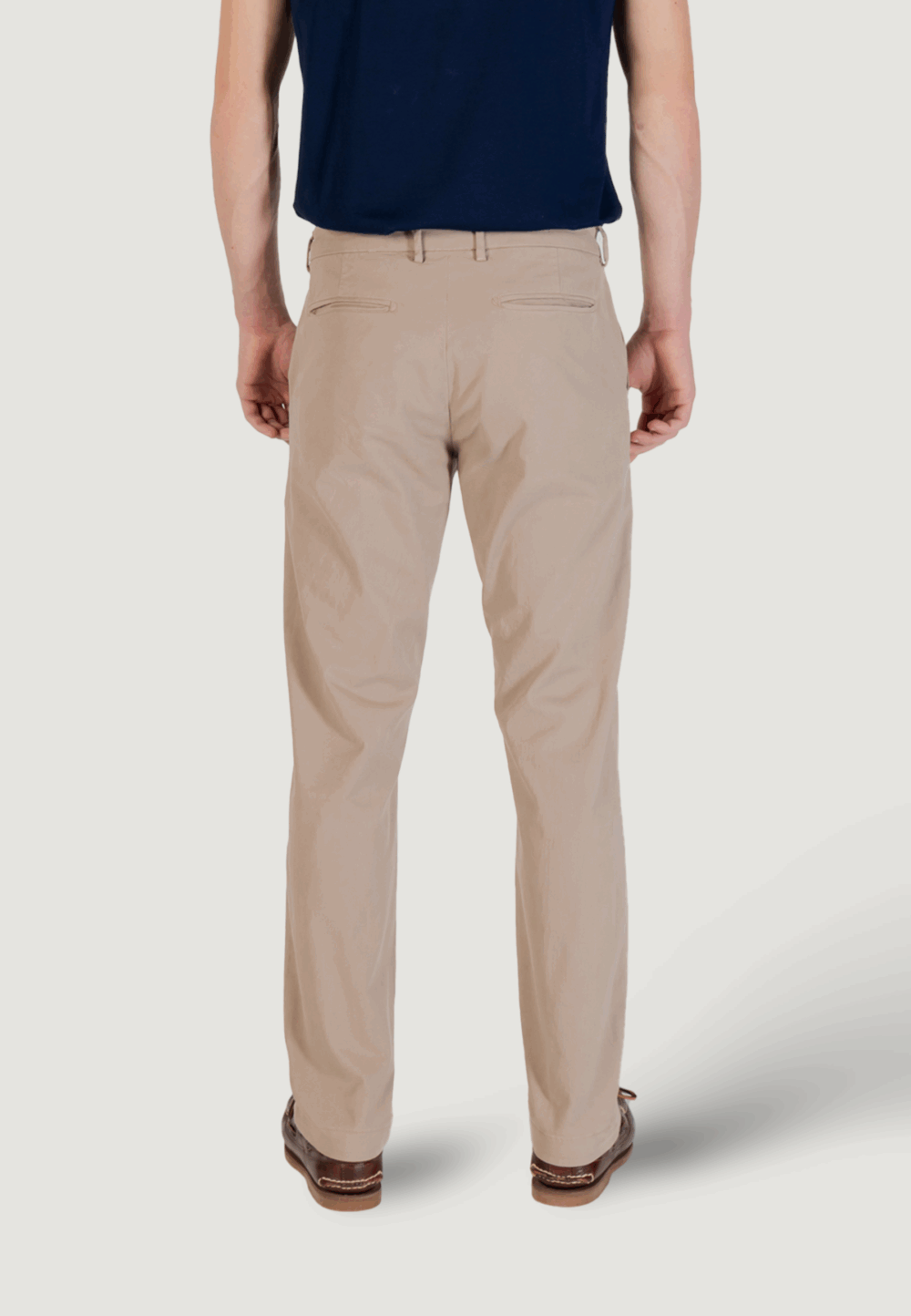 Pantaloni slim Borghese Beige - Foto 2