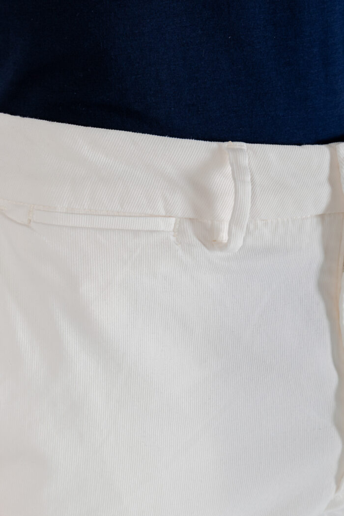 Pantaloni slim Borghese  Bianco