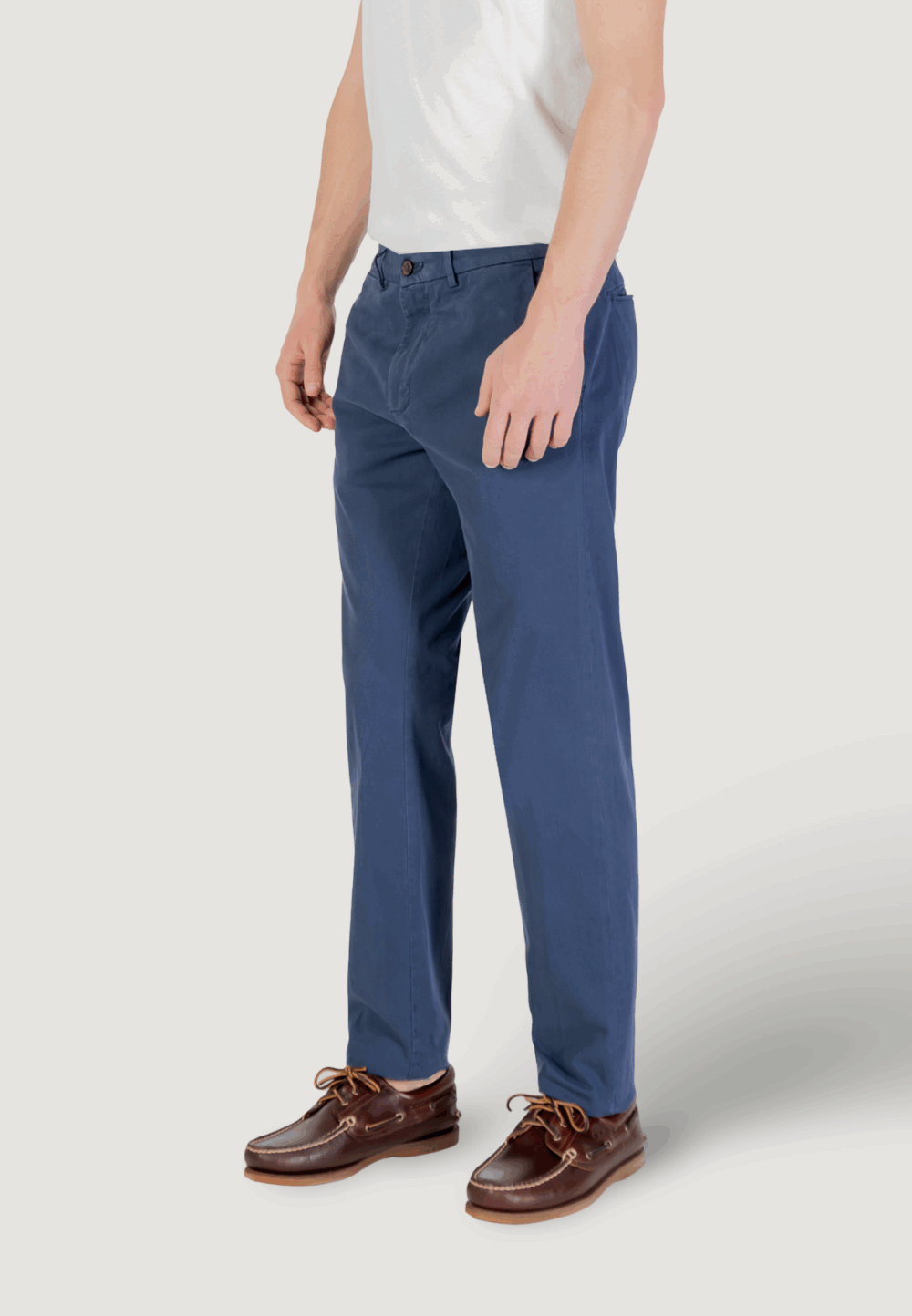 Pantaloni slim Borghese Blue Denim - Foto 5