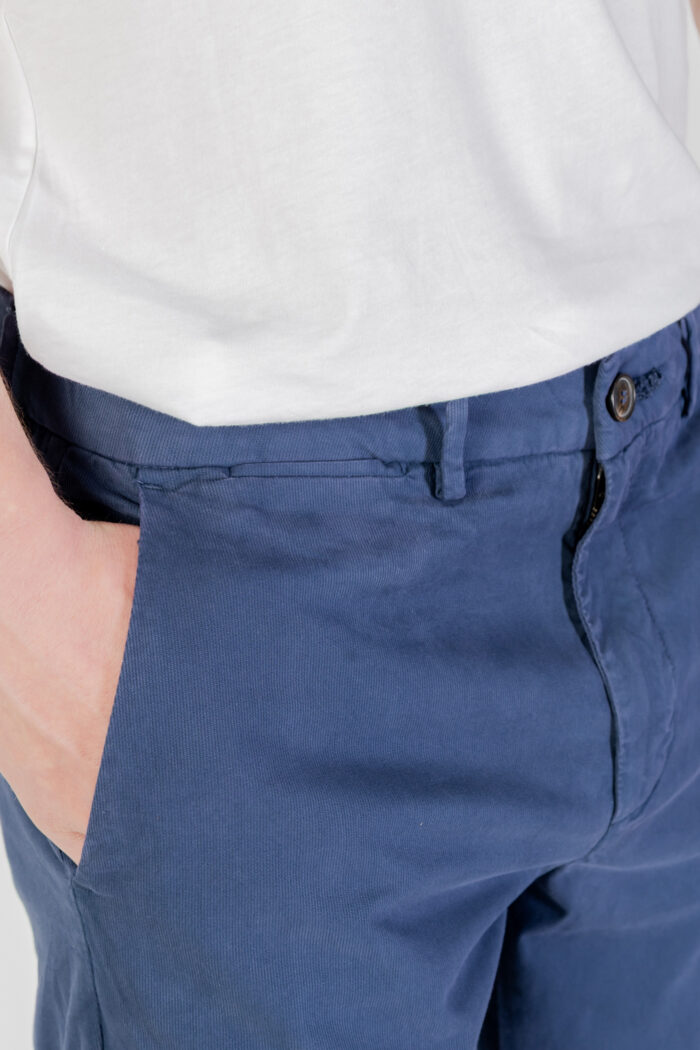 Pantaloni slim Borghese  Blue Denim