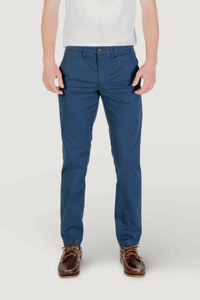 Pantaloni slim Borghese  Blue Denim