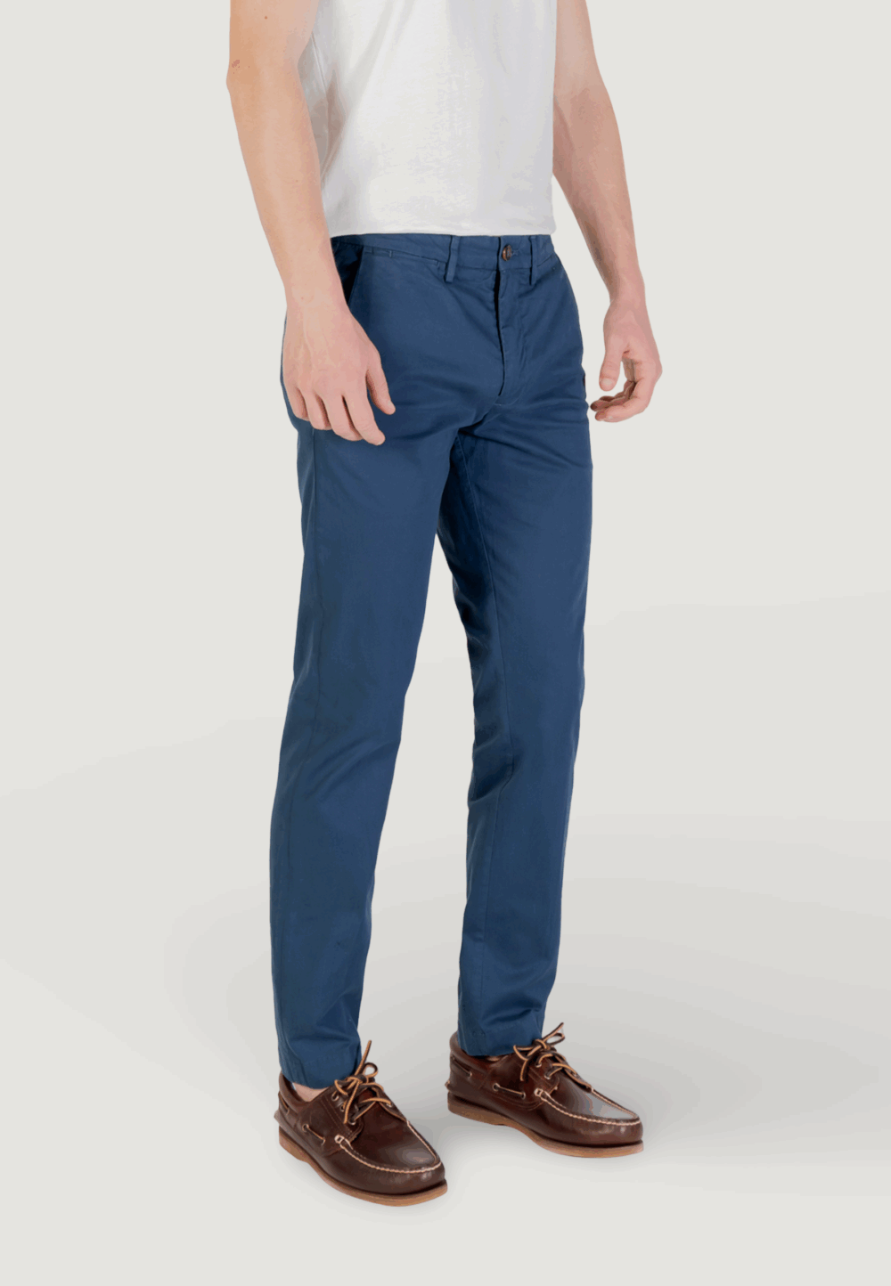 Pantaloni slim Borghese Blue Denim - Foto 4