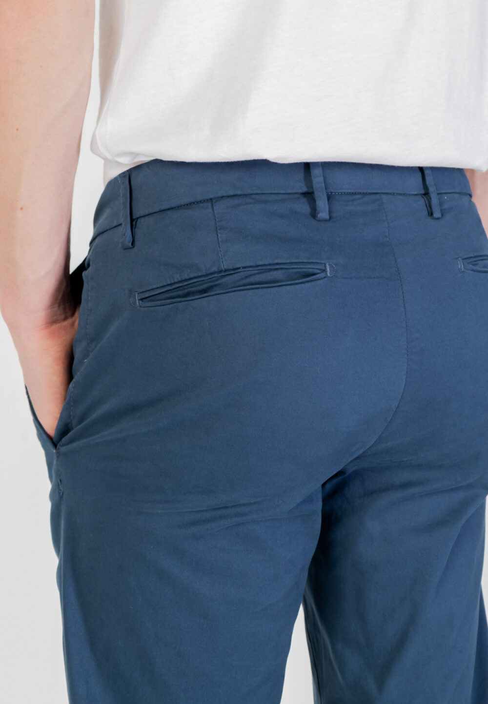 Pantaloni slim Borghese Blue Denim - Foto 5