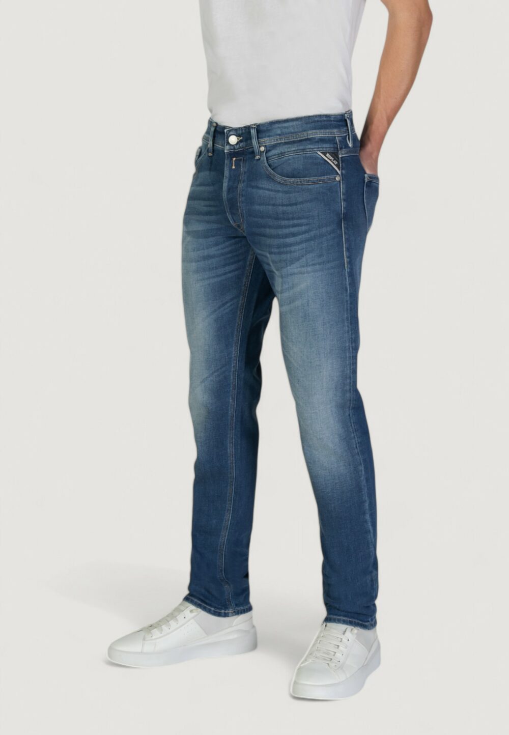 Jeans Replay Blu - Foto 3