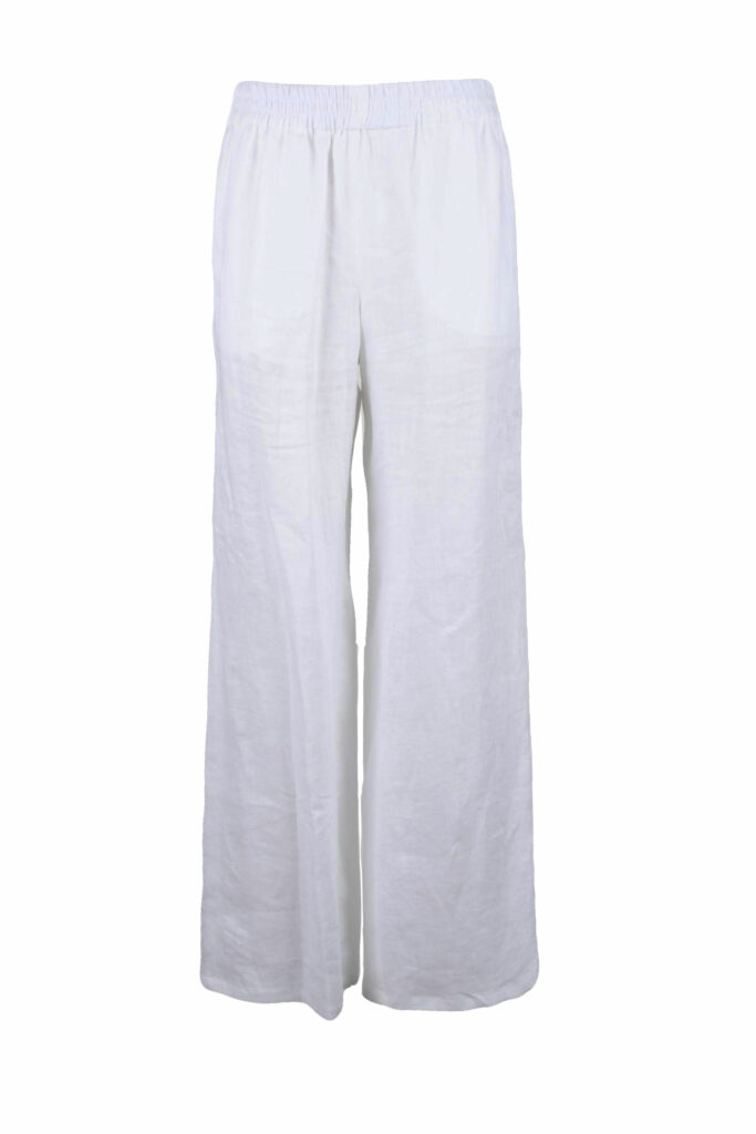 Pantaloni regular Emporio Armani  Bianco