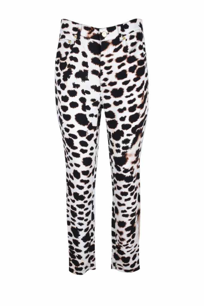 Pantaloni regular ROBERTO CAVALLI  Nero