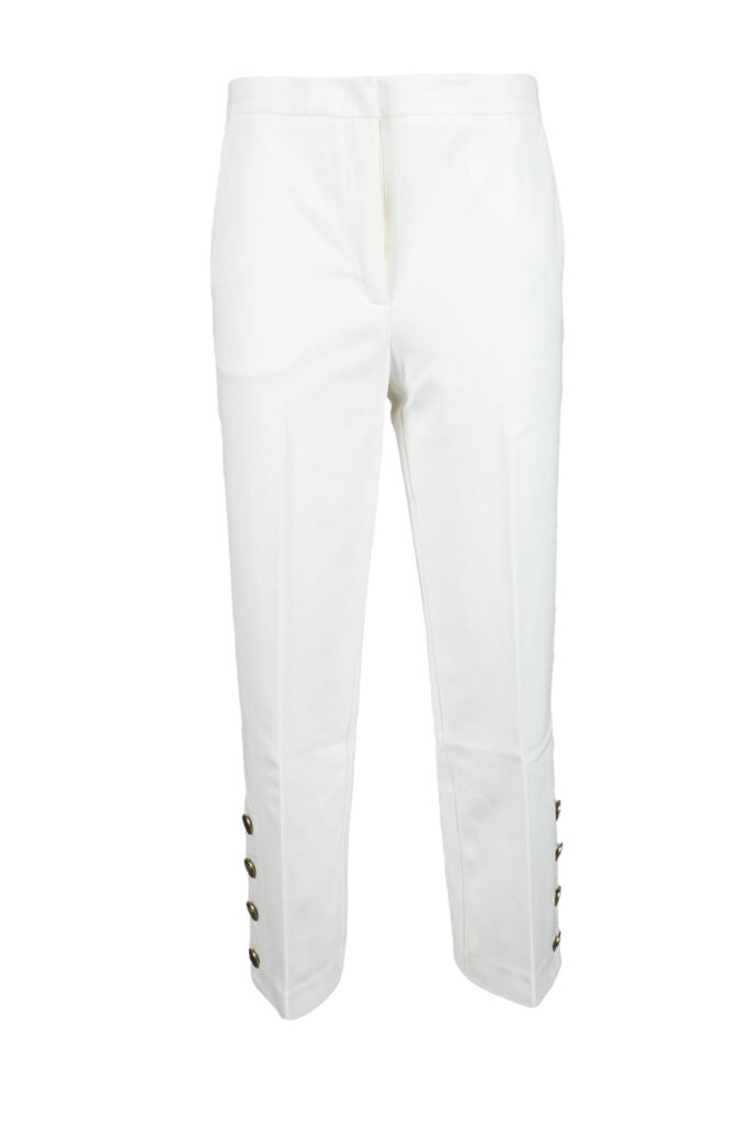 Pantaloni regular TWIN SET  Bianco