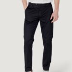 Pantaloni slim Antony Morato mark slim fit with logoed rubber flag Nero - Foto 1