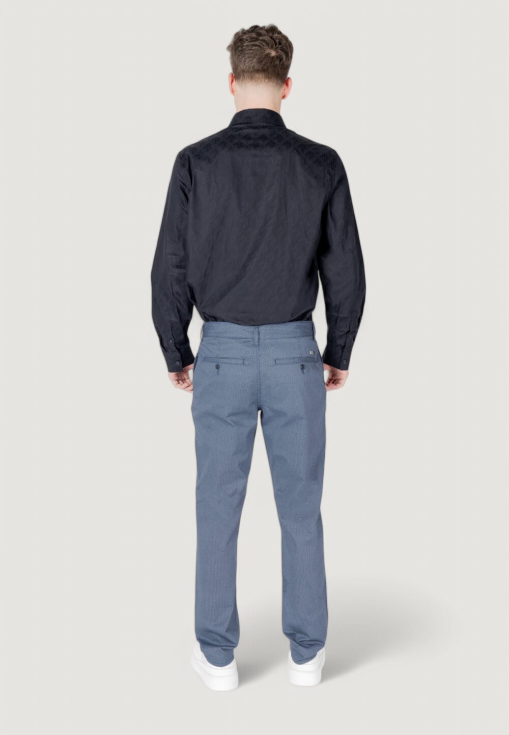 Pantaloni slim Armani Exchange Blue scuro - Foto 4
