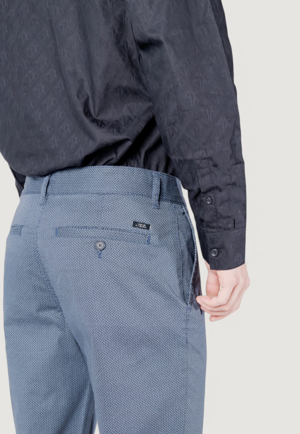 Pantaloni slim Armani Exchange Blue scuro - Foto 5