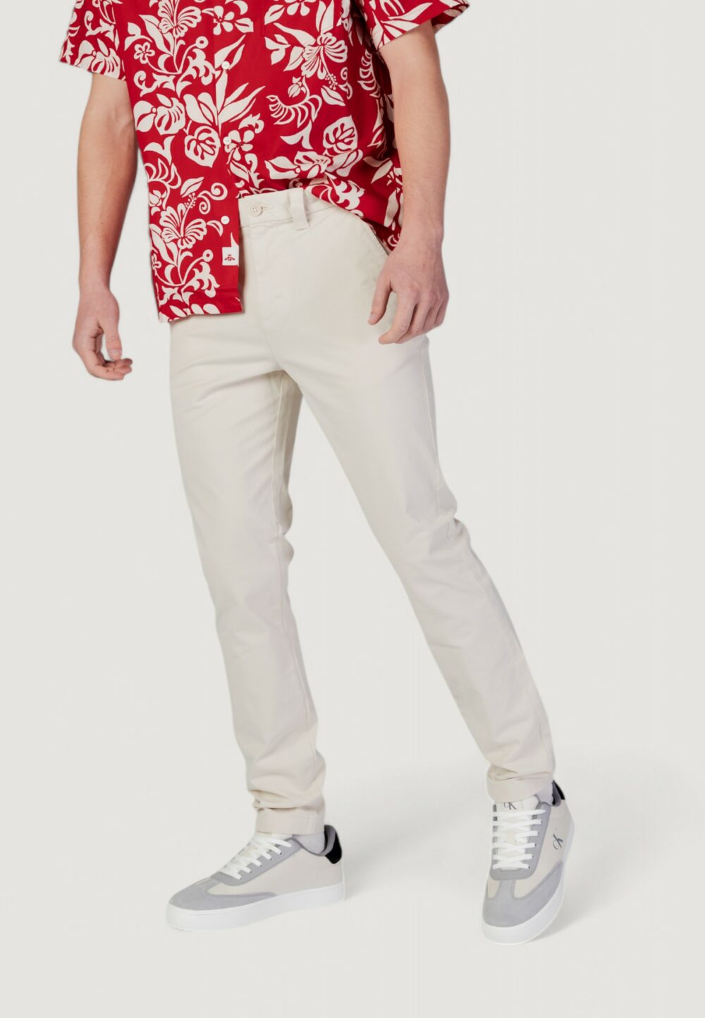 Pantaloni slim Tommy Hilfiger Jeans tjm austin chino Beige chiaro - Foto 1