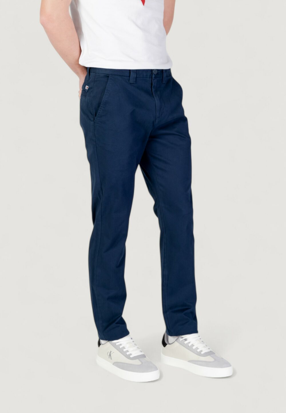 Pantaloni slim Tommy Hilfiger Jeans tjm austin chino Blu - Foto 3