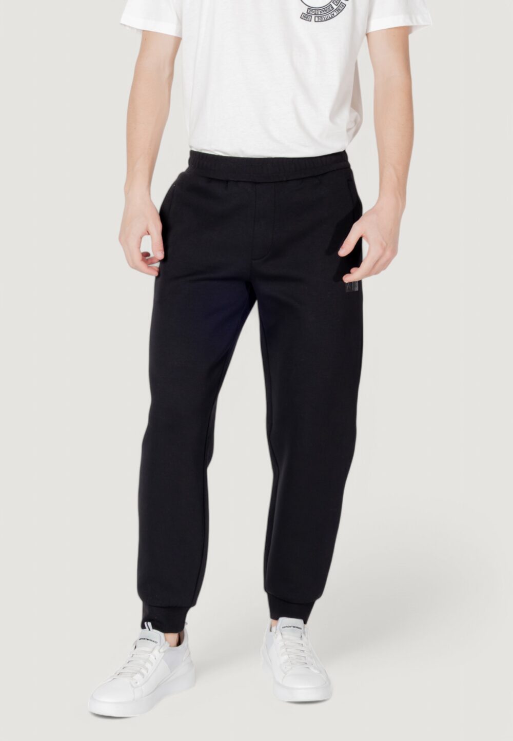 Pantaloni sportivi Armani Exchange Nero - Foto 1