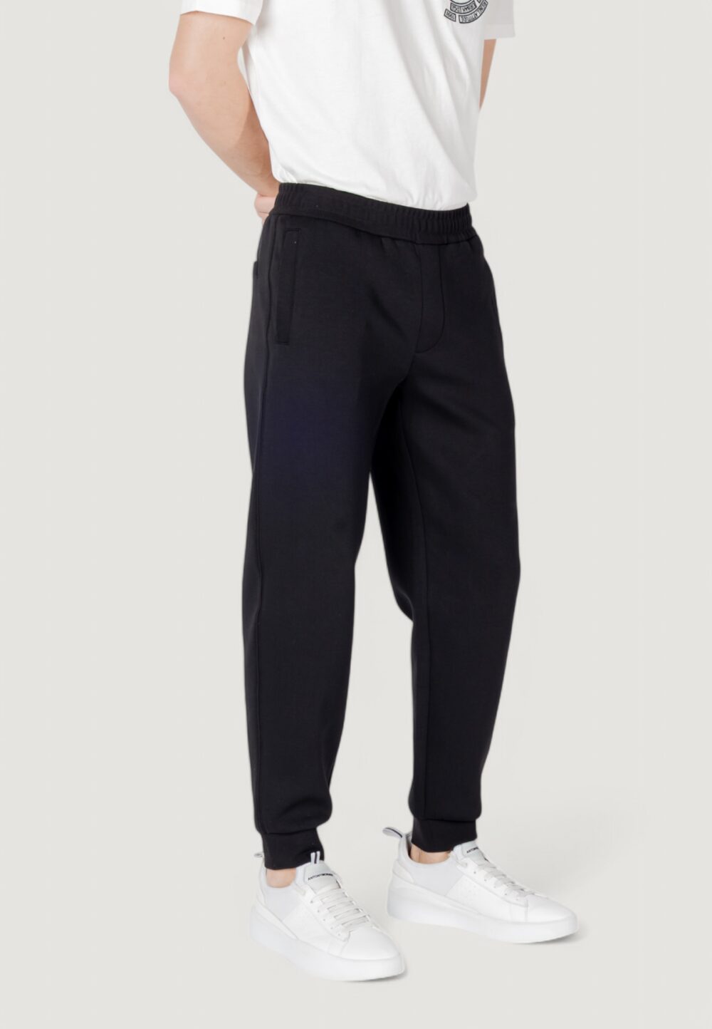 Pantaloni sportivi Armani Exchange Nero - Foto 4