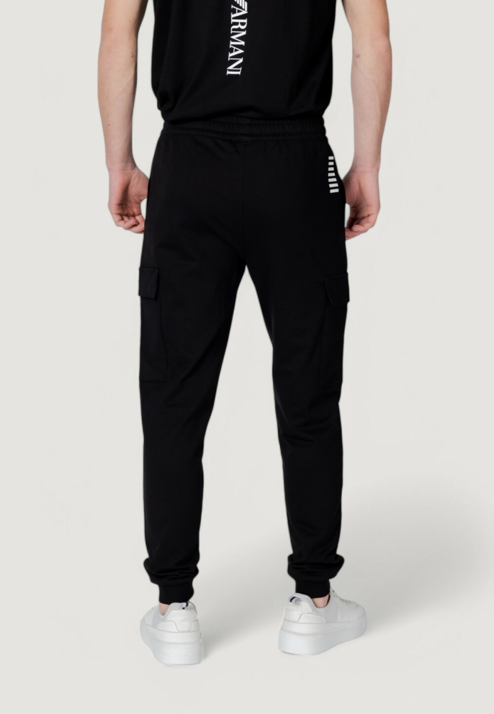 Pantaloni sportivi EA7 Nero - Foto 4